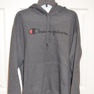 Champion Hoodie - Gray, Excellent!
